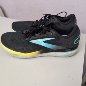 Brooks Ghost 16 Running Shoes Mens Size 13  Black/Blue